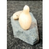 Image 4 : BIRD & FISH BY MAGGIE NAKOOLAK (PRS CDN ARTIST) - BONE & STONE
