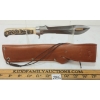 Image 2 : PUMA WHITE HUNTER KNIFE W/ LEATHER SHEATH
