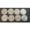 Image 2 : LOT OF 8 - 1967-1968 CDN 25 CENT COINS