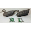 Image 1 : LOT OF 2 - DECOY HENS W/ ANCHORS