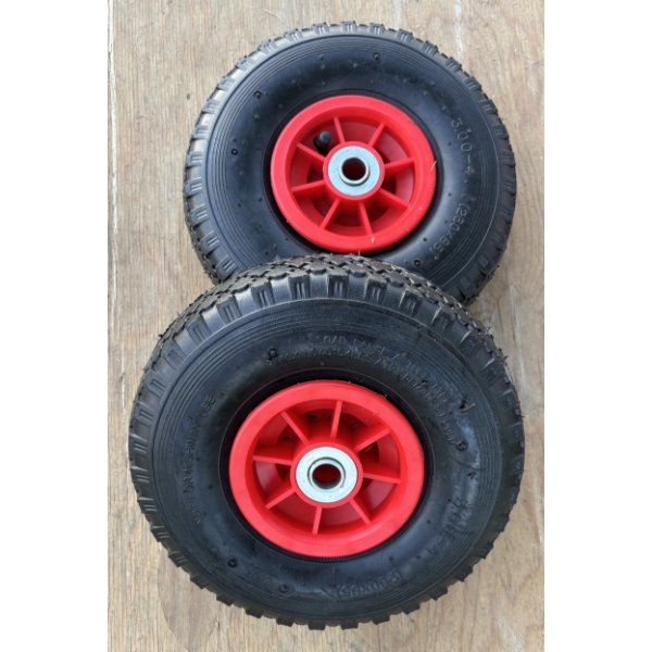 LOT OF 2 - NEW UTILITY WHEELS - 260 X 85/ 3.00-4