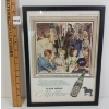 Image 1 : FRAMED 1941 BLACK HORSE MELLOW ADVERTISEMENT 