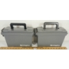 Image 2 : LOT OF 2 - REMINGTON PLASTIC AMMO CANS