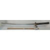 Image 3 : JAPANESE SAMURAI SWORD W/ SCABBARD & KIT