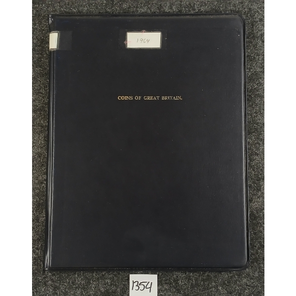 1964 COINS OF GRT BRITAIN BOOKLET