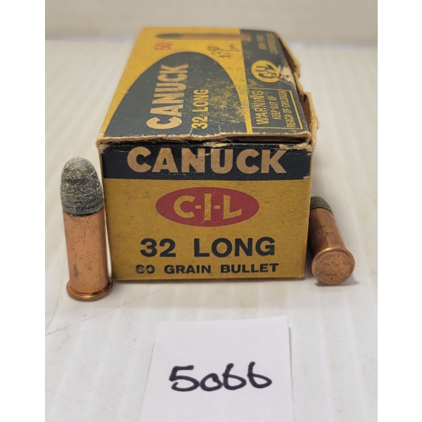AMMO: 50X CIL CANUCK .32 LONG - 80GR - RF