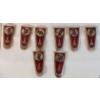 Image 2 : 1980 MOSCOW RUSSIA OLYMPIC PIN SET