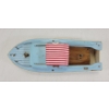 Image 7 : LANG CRAFT POWERED MODEL BOAT W/ OUTBOARD MOTOR