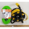 Image 2 : LOT OF 2 - HIGH-VISIBILITY CORD & EXTENSION CORD REEL