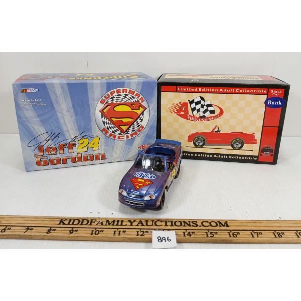 ACTION DIECAST SUPERMAN RACING JEFF GORDON NASCAR MODEL