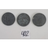 Image 1 : LOT OF 3 - 1933, 1939 & 1940 GERMAN MEDALLIONS 