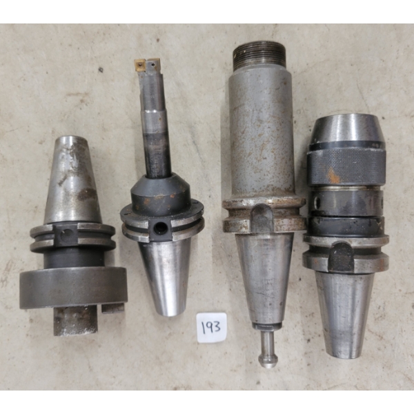 LOT OF 4 - CAT40 COLLET CHUCKS