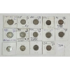 LOT OF 14 - 1887-1938 US 5 CENT COINS