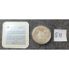 Image 3 : 1989 RCM SILVER DOLLAR COIN
