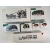 Image 12 : COLLECTION OF DEPARTMENT 56 LOCOMOTIVE FIGURINES - INCL "THE FLYING SCOT TRAIN," ETC