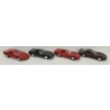 Image 2 : LOT OF 4 - ERTL AMT PLASTIC MODELS - 1989, 1993, 1994 CORVETTE CONVERTIBLES & 1995 ZR-1, 1