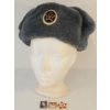Image 1 : LOT OF 4 - SOVIET ARMY USHANKA WINTER HAT & PINS