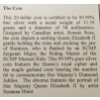 Image 4 : 2012 RCM $20 FINE SILVER COIN - THE QUEEN'S VISIT TO CANADA