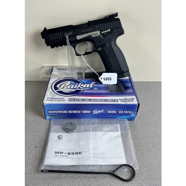 BAIKAL MODEL MP-655K IN .177 PELLET NO PAL REQ 