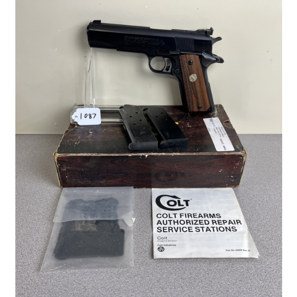 COLT GOLD CUP NATIONAL MATCH MKIV 1911 - RESTRICTED 