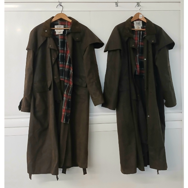 LOT OF 2 - RENAULT BOUTIQUE ALL WEATHER COATS