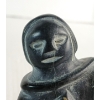 Image 3 : LAUGHING WOMAN - SIGNED - STONE