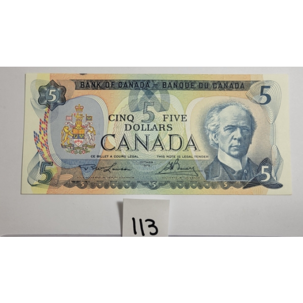 1979 CDN $5 BANKNOTE