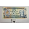 Image 1 : 1979 CDN $5 BANKNOTE