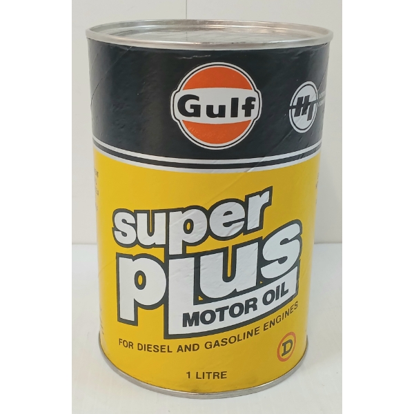 GULF SUPER PLUS MOTOR OIL - 1L FIBER CAN