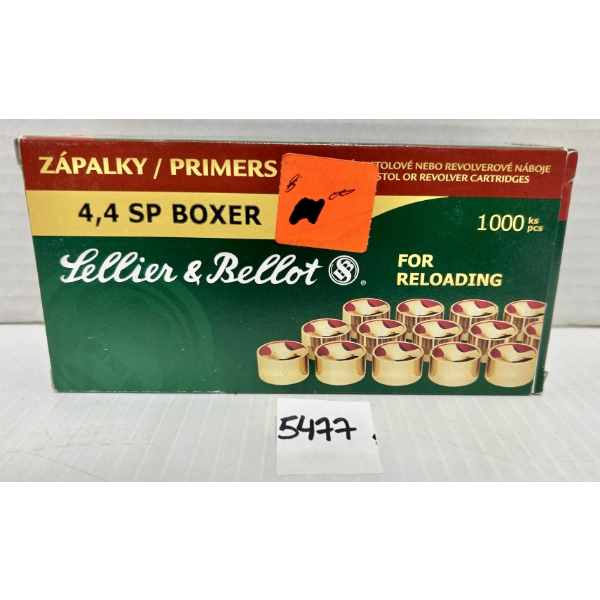 PRIMERS: 1000X S&B SMALL RIFLE