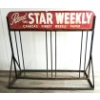 Image 4 : 1960's "READ THE STAR WEEKLY" BICYCLE RACK 