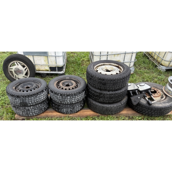JOB LOT - MISC TIRES & RIMS