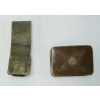 Image 2 : LOT OF 2 - 1943 BOILED SWEETS RATION TIN & BAYONET FROG