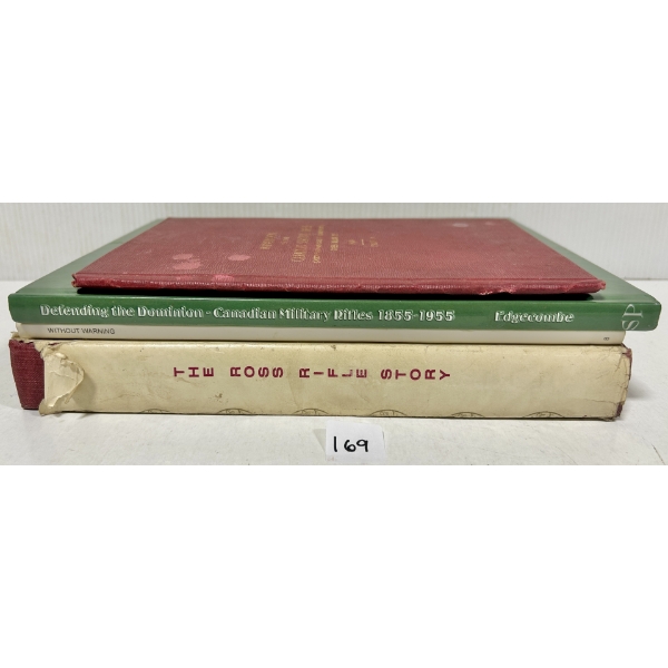 LOT OF 4 - CANADIAN MILITARY & MILITARY ARMS HISTORY