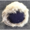 Image 8 : RABBIT FUR WHITE OWL DOLL