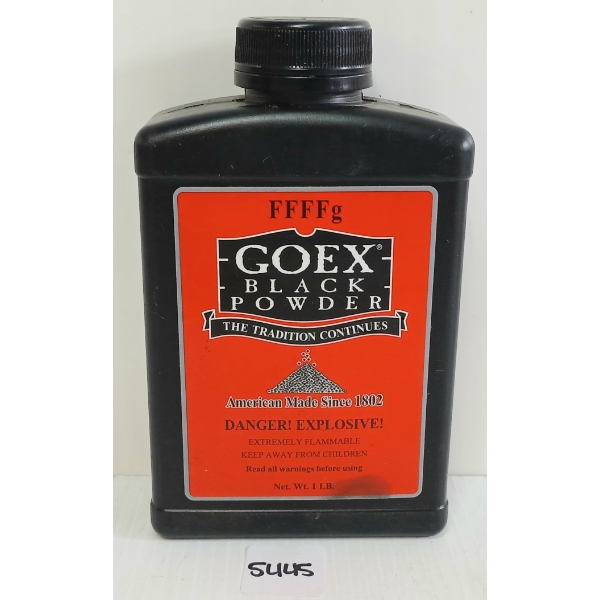 POWDER: GOEX BLACK POWDER FFFFG - 1LBS