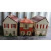 Image 4 : LOT OF 6 - TIN LITHO HOUSES