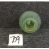 Image 5 : FAUMAN BROS. TORONTO - AQUA GREEN EMBOSSED LONG NECK BOTTLE
