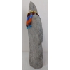 Image 4 : BEADED WOMAN - SIGNED - STONE & BEADS