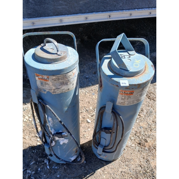 LOT OF 2 - GULLCO MODEL 10B-20 WELDING ROD OVENS