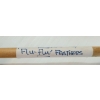 Image 3 : WOOD ARROW W/ FLU-FLU FEATHERS
