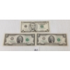 LOT OF 3 - U.S. $2 & $5 BANKNOTES
