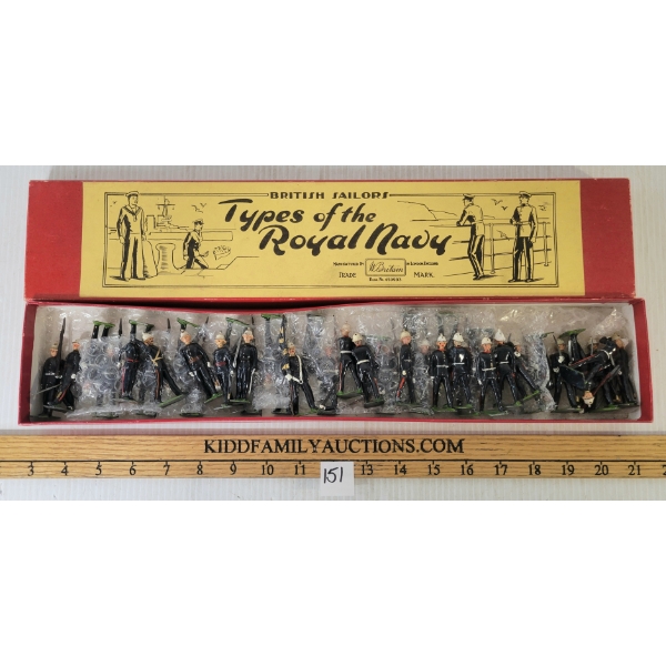 BRITISH SAILORS LEAD FIGURES - NO. 35 THE ROYAL MARINES