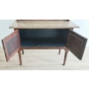Image 6 : WASHSTAND - TULIP MOTIF - MARBLE COUNTER - C. LATE VICTORIAN ERA