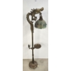 Image 1 : ORNATE BRASS CHINESE DRAGON LAMP 