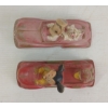 Image 7 : LOT OF 2 - SUNRUCO MICKEY MOUSE FIRE TRUCK & DONALD DUCK CAR