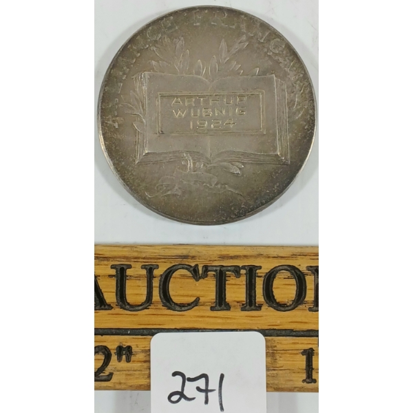 1924 FRENCH ALLIANCE MEDAL