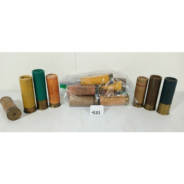 AMMO: 16X MIXED 10GA - 2 3/4 & 3IN - #4 & 7 SHOT - INCL PAPER LABELS