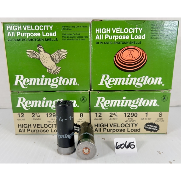 AMMO: 80X REMINGTON 12 GA 2-3/4 IN - #8