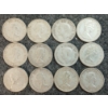 Image 2 : LOT OF 12 - 1942-1966 CDN 10 CENT COINS